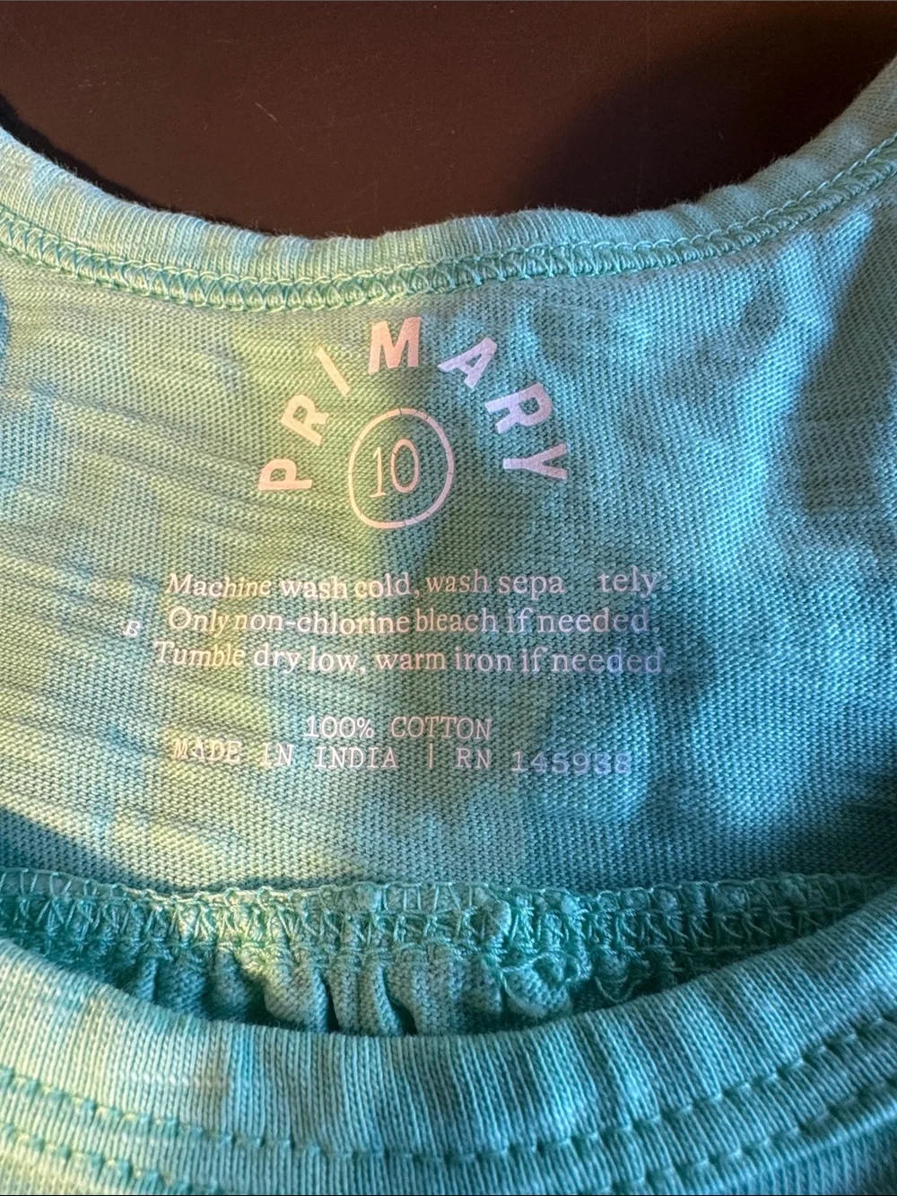 NWOT: Primary Ombré Pillowcase Dress
